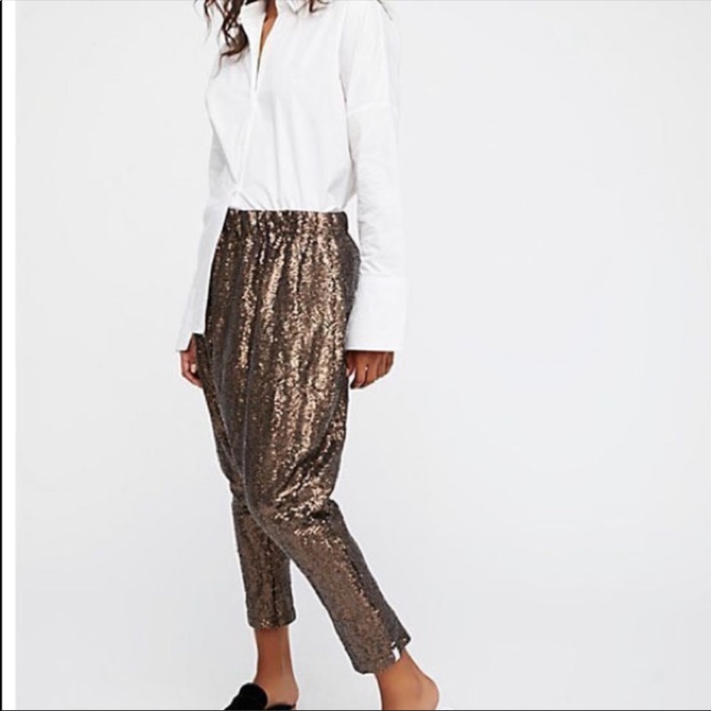 One Teaspoon Sequin Harem Pants